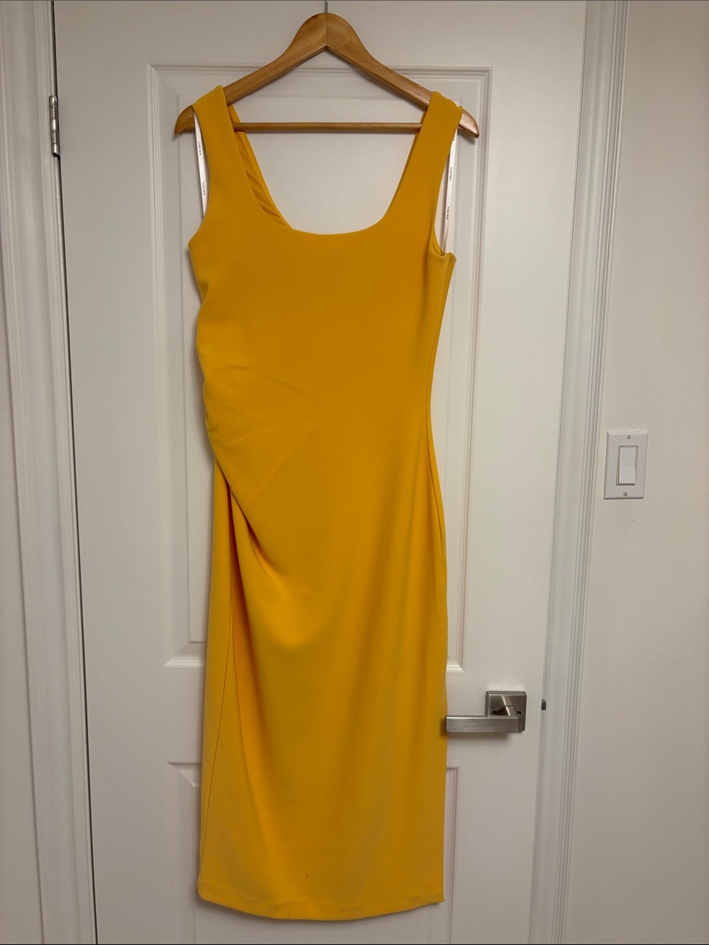 Ever New Sunlit Square-Neck Midi Dress